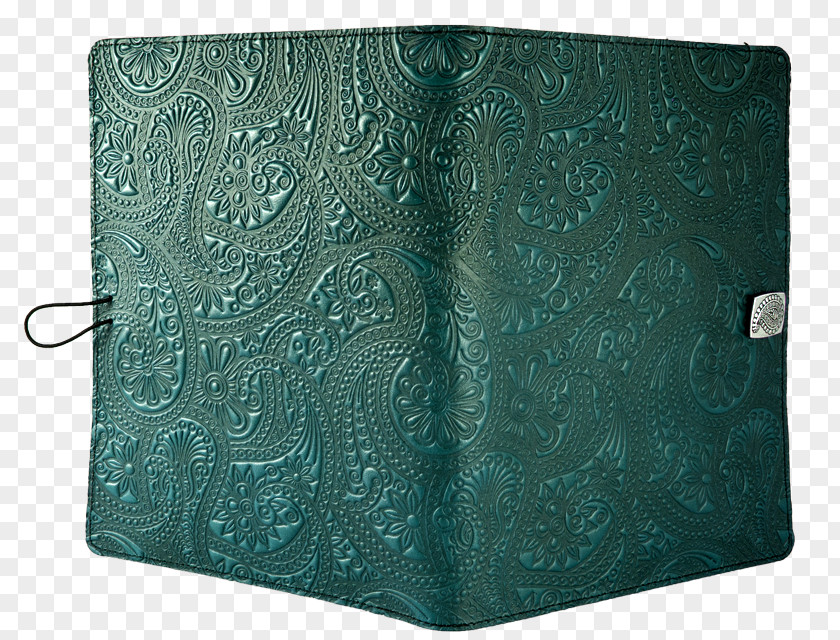 Paisley Motif Green Turquoise PNG
