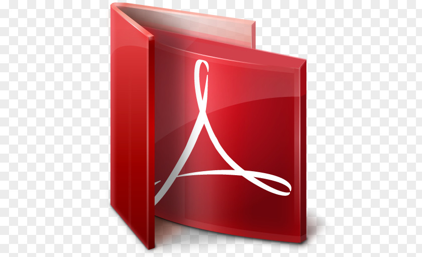 Red Pdf Logo Adobe Acrobat Reader Portable Document Format Computer Software Systems PNG