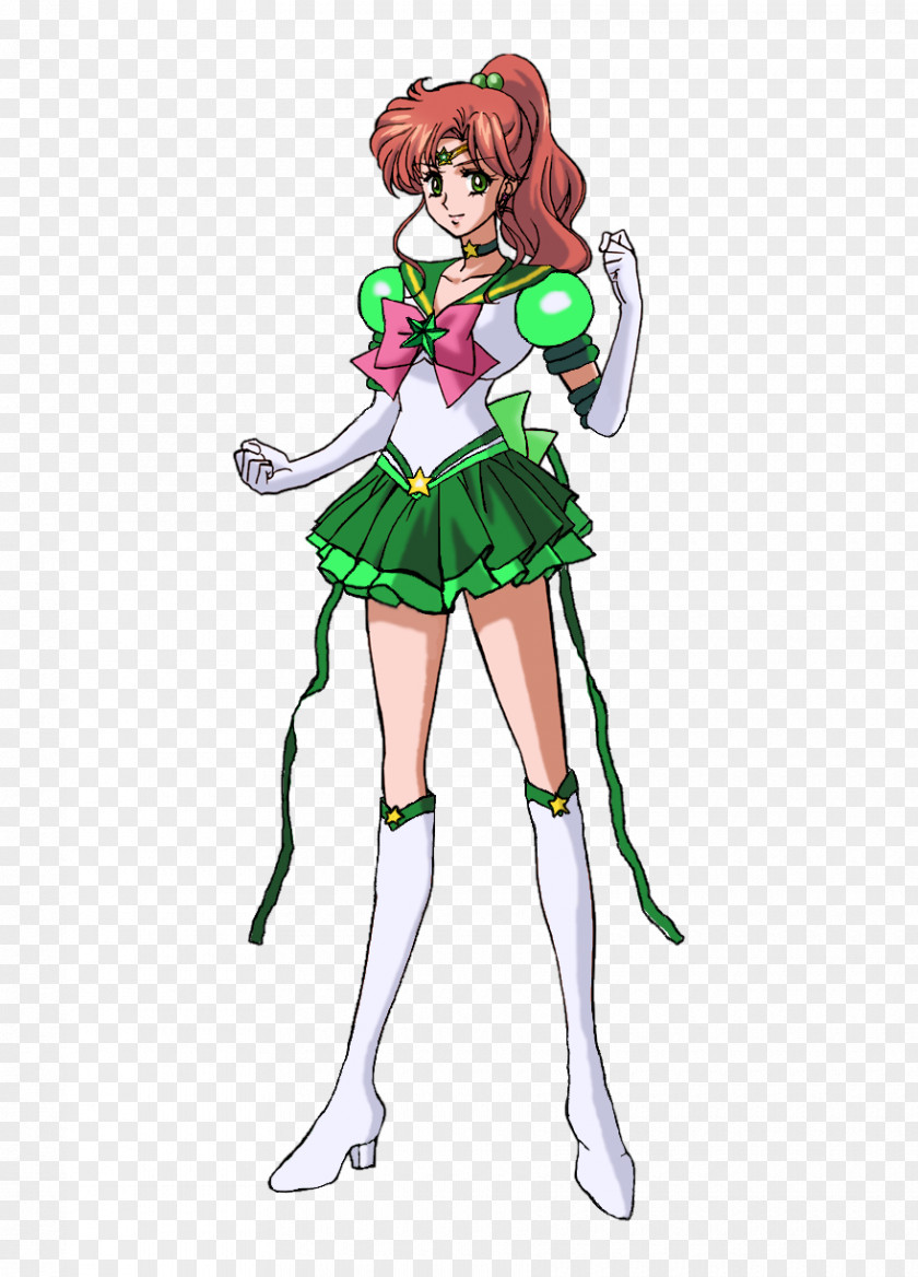 Sailor Moon Jupiter Neptune Mercury Chibiusa PNG