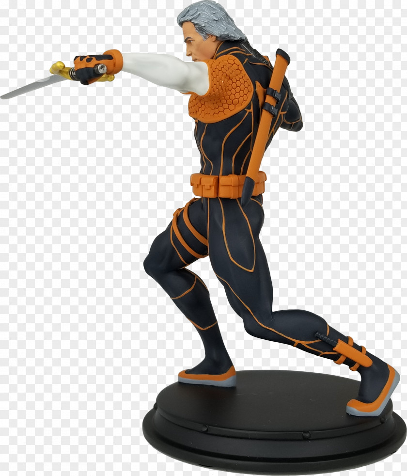 Deathstroke DC Comics Statue Rebirth Flash Vs. Arrow PNG