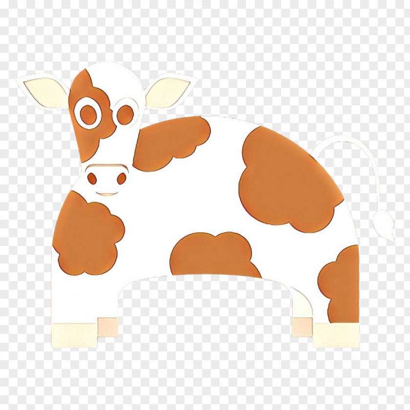 Paw Fawn Orange Background PNG