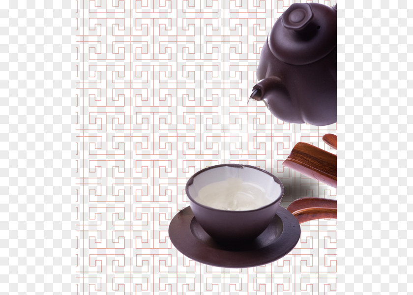 Traditional Tea Culture Teacup Teapot PNG