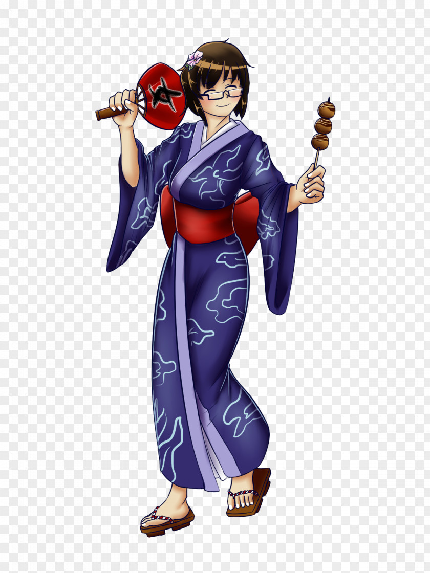 Yukata Costume Design Character Fiction PNG