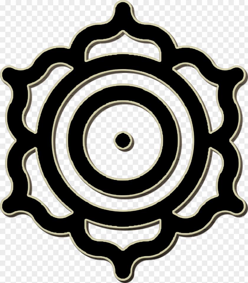 Chakra Icon Yoga Symbols PNG