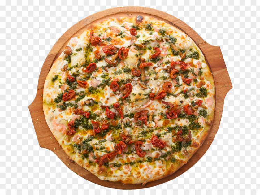 Pizza California-style Sicilian Vegetarian Cuisine Makizushi PNG