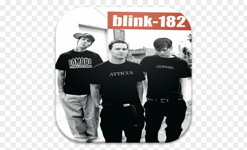 Blink 182 Film Poster Blink-182 Black And White Image PNG