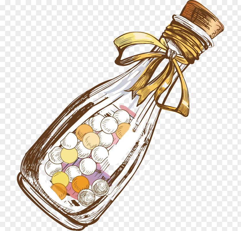 Candy Jar Bottle PNG
