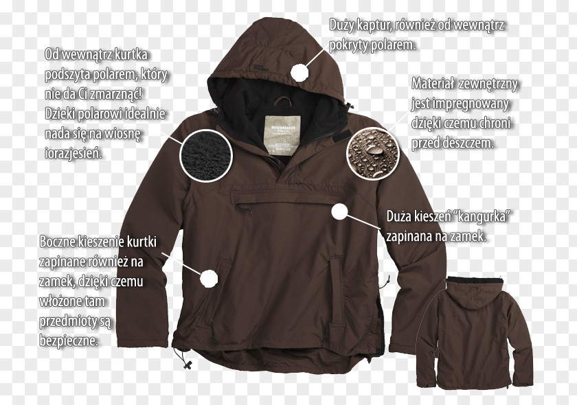 Jacket Hoodie Windbreaker Parka Clothing PNG