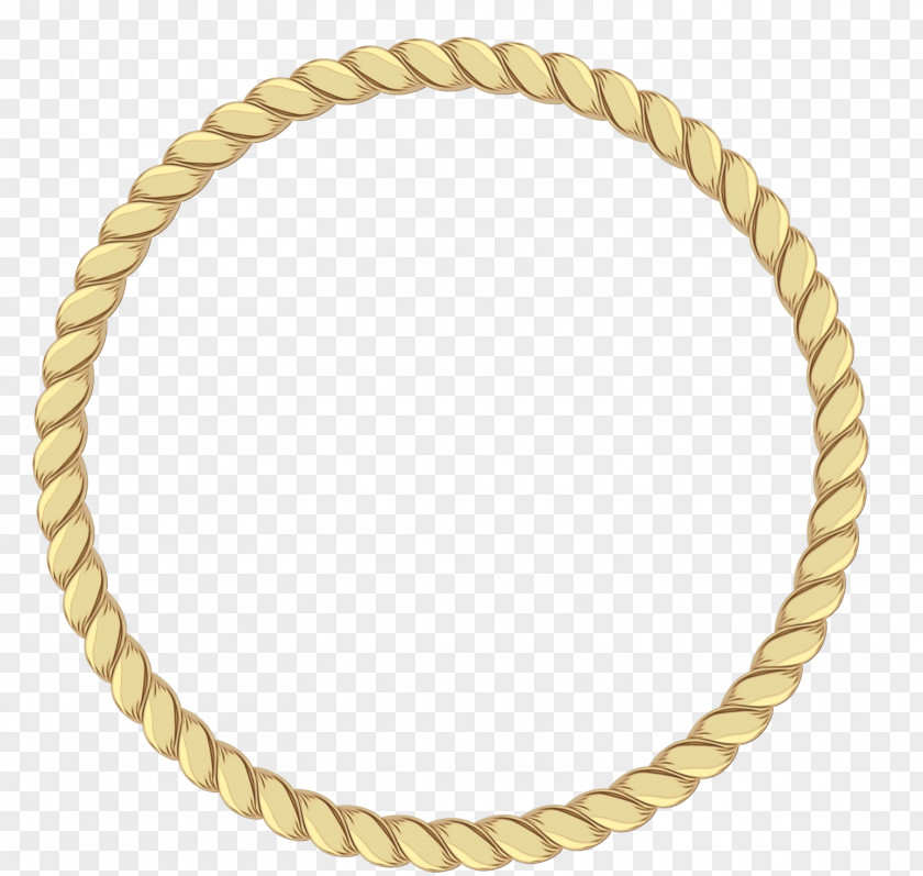 Metal Chain Gold Necklace PNG