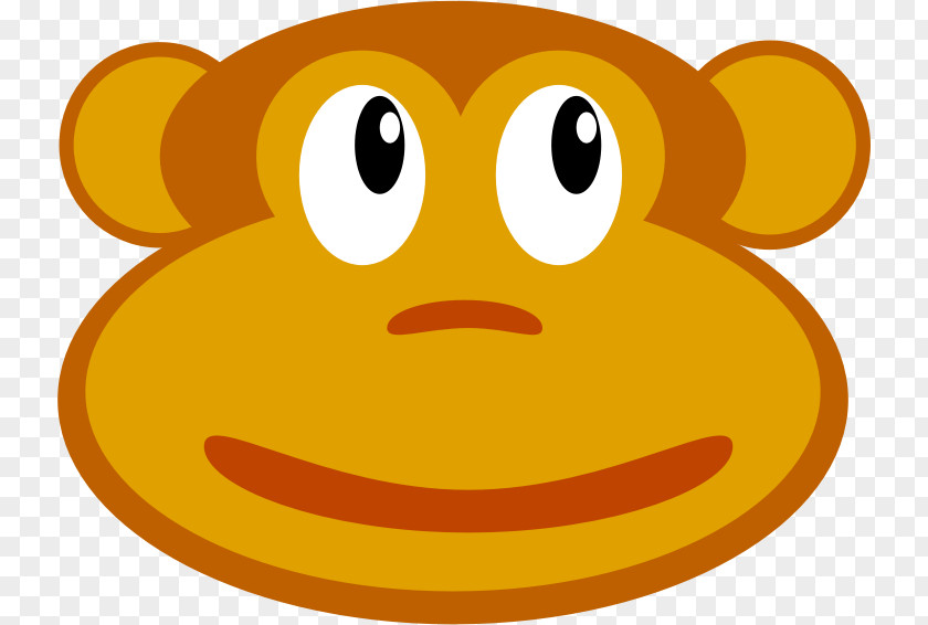 Smiley Clip Art Baboons Openclipart PNG