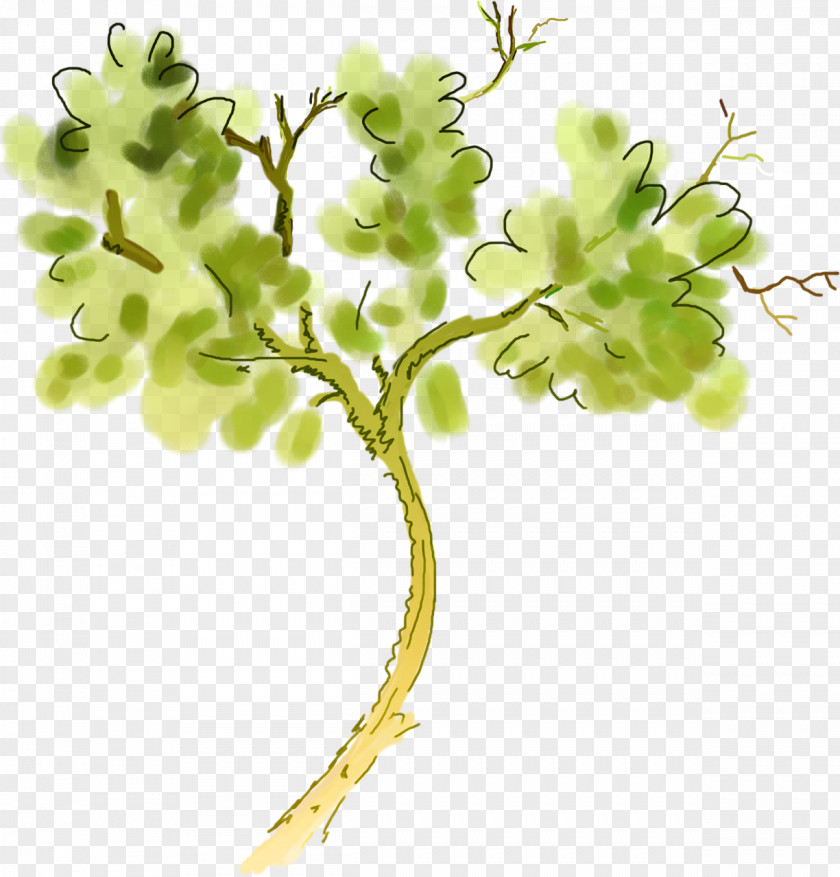 Tree Flat Design Download Clip Art PNG