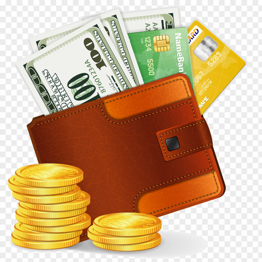 Wallet Coin Purse Clip Art PNG