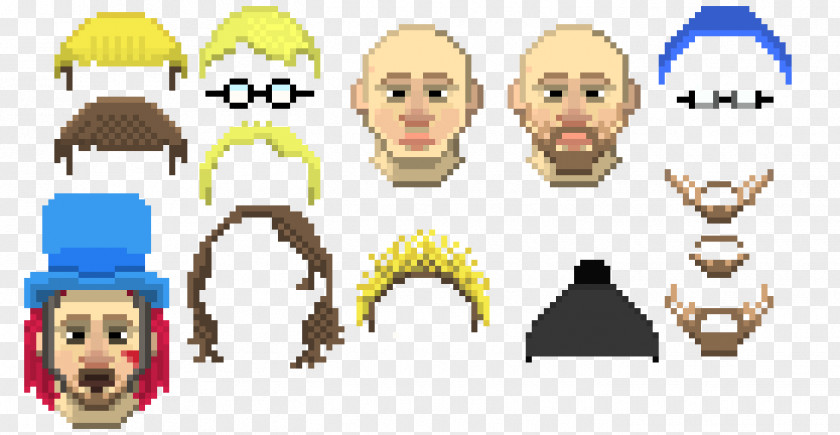 Pixel Art Sam Hyde Clip PNG