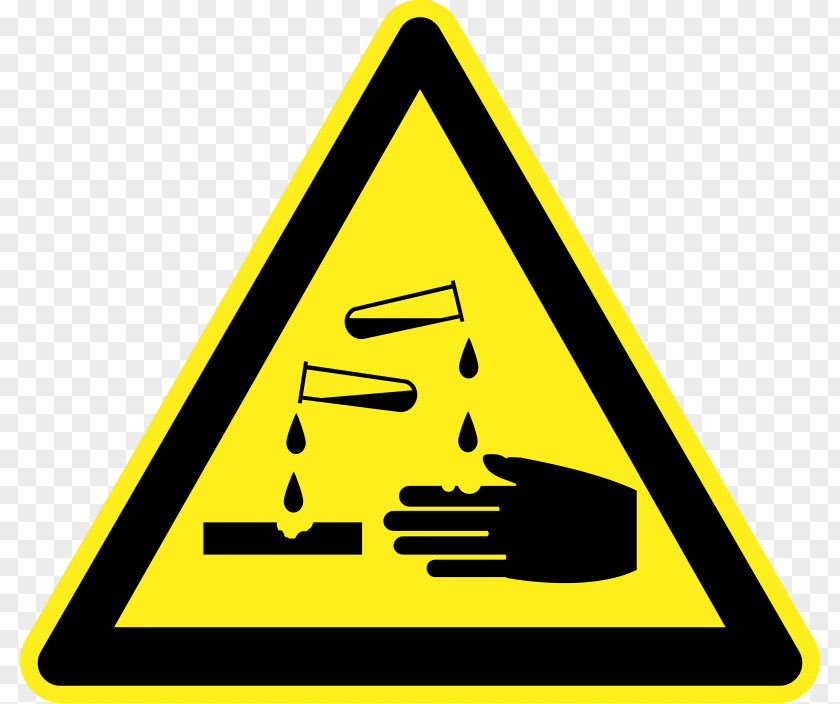 Material Corrosive Substance Hazard Symbol Corrosion Acid Warning Sign PNG