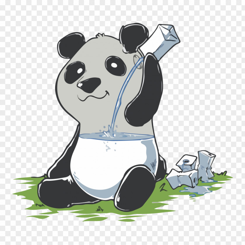 Panda Giant T-shirt Bear IPanda PNG