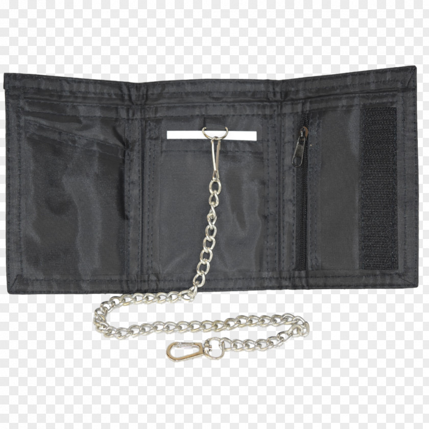 Tri Fold Wallet Rectangle Brand Black M PNG