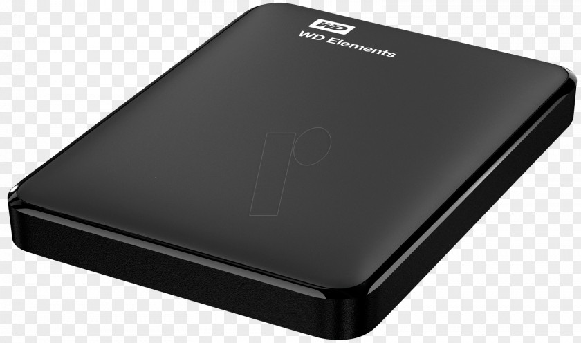 Western Digital Laptop Hard Drives USB 3.0 Terabyte WD Elements Portable HDD PNG