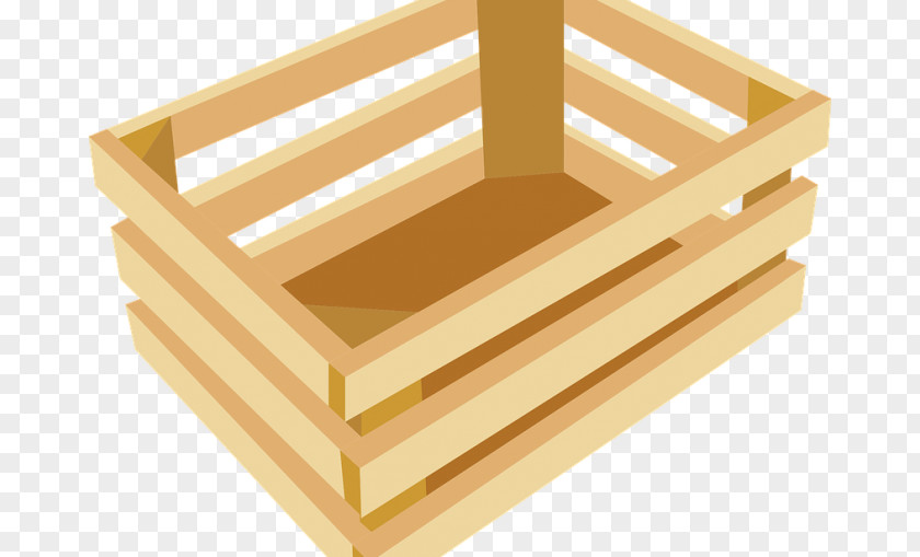 Box Crate Pallet Packaging And Labeling Wood PNG