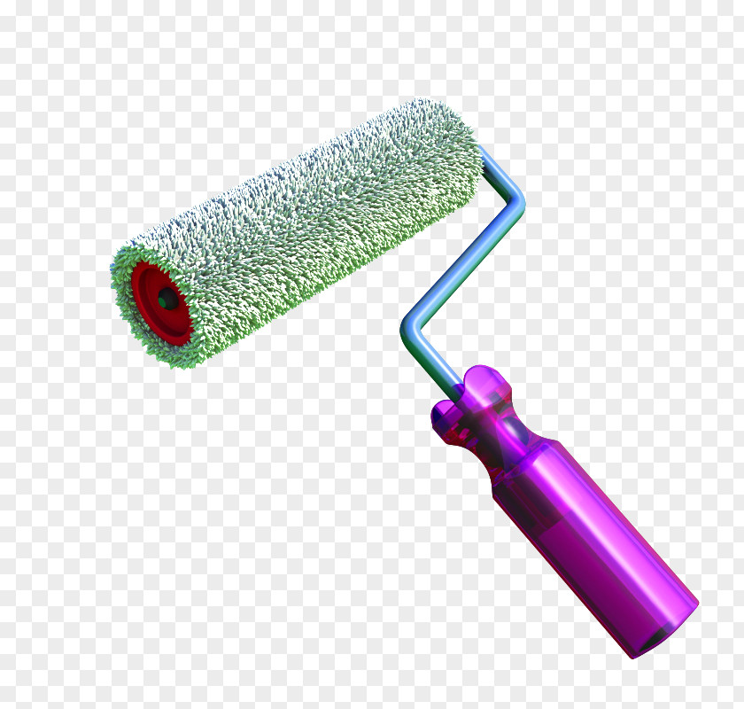 Design Paint Rollers PNG