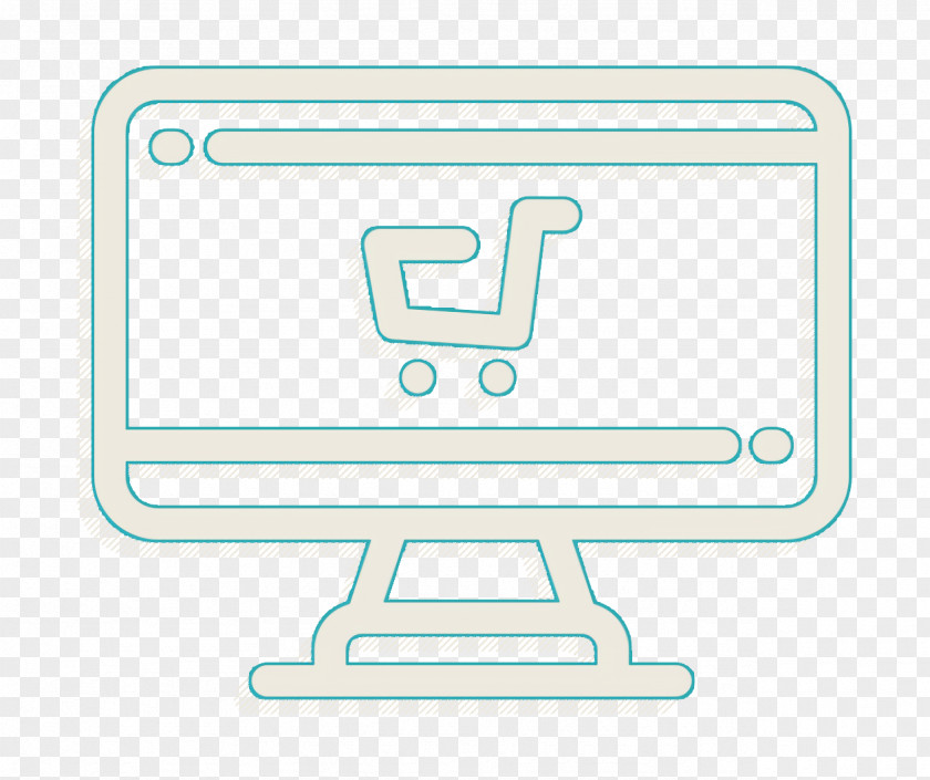 Monitor Icon Shopping Online Shop PNG