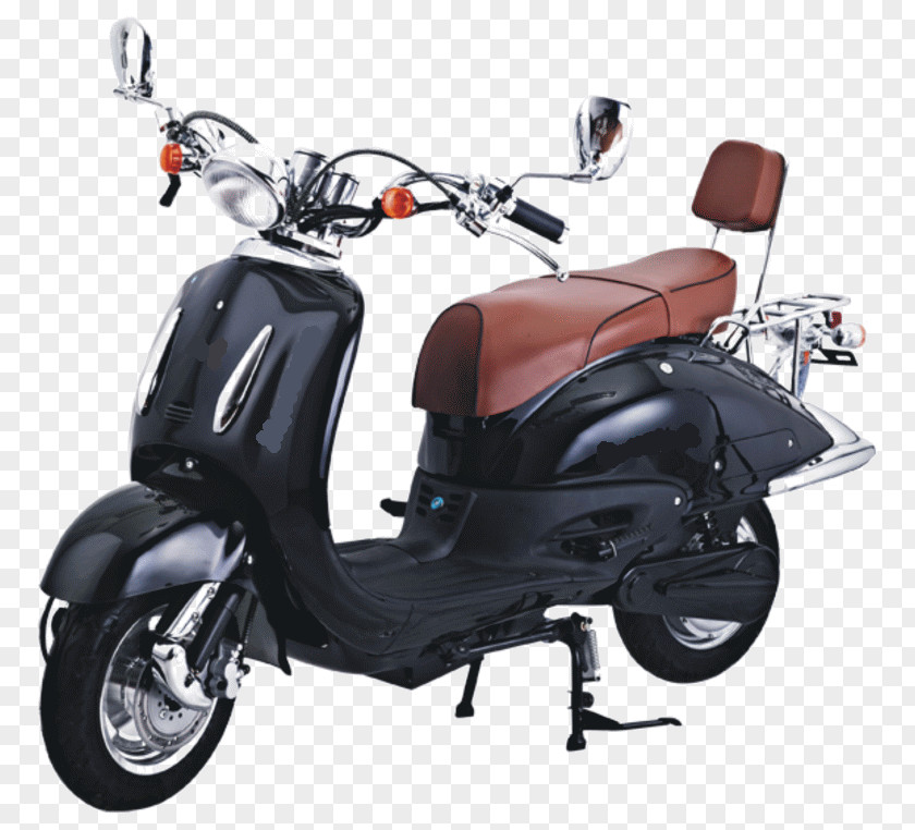 Retro Scooter Motorcycle Accessories Motorized Electric Motorcycles And Scooters PNG