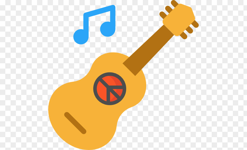 Rock Music Acoustic Guitar Vector Graphics PNG