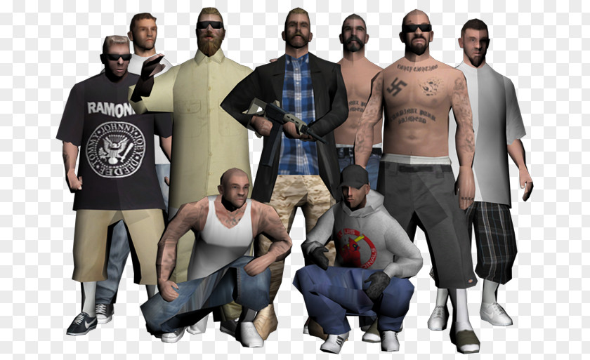 Samp Grand Theft Auto: San Andreas Multiplayer Auto V Mod Skinhead PNG