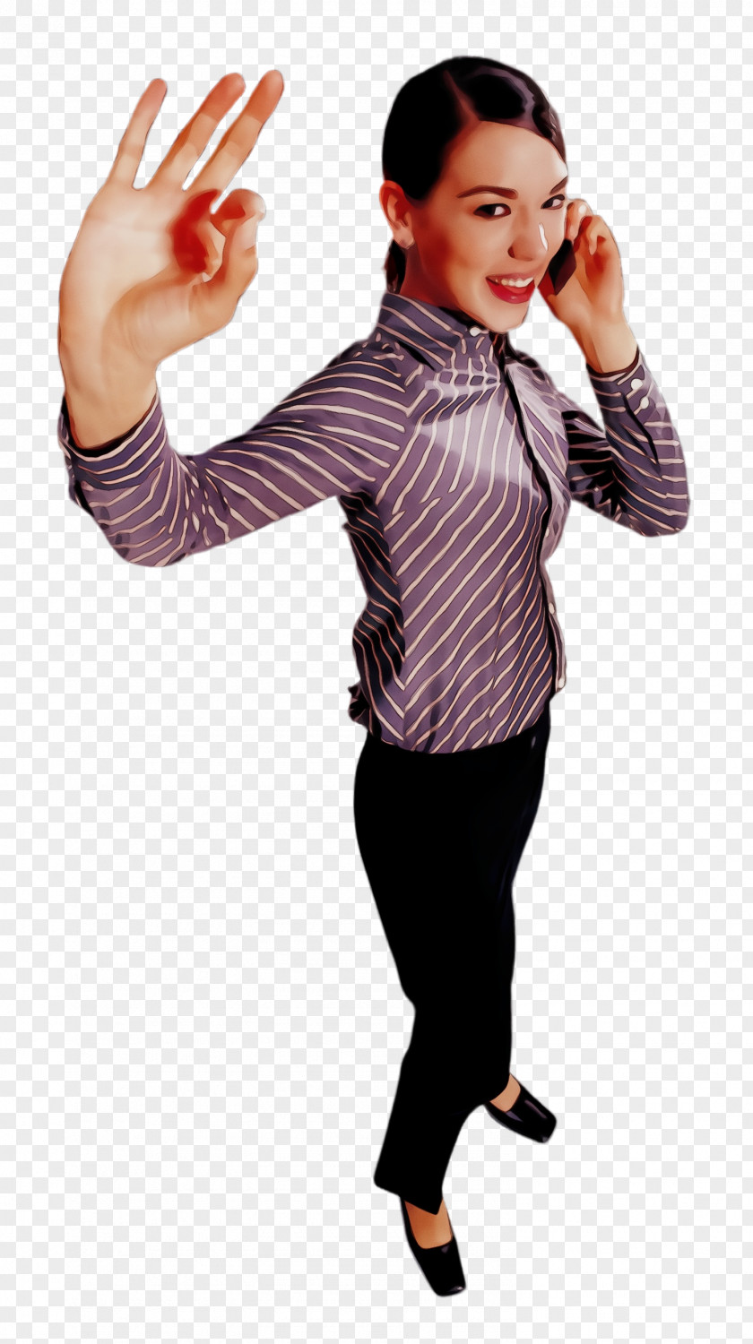 Sign Language Dance Standing Gesture Finger Thumb Arm PNG