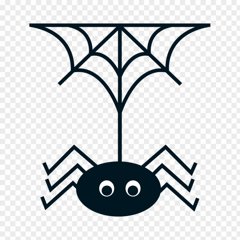 Spider Silk Decoration Web Clip Art PNG