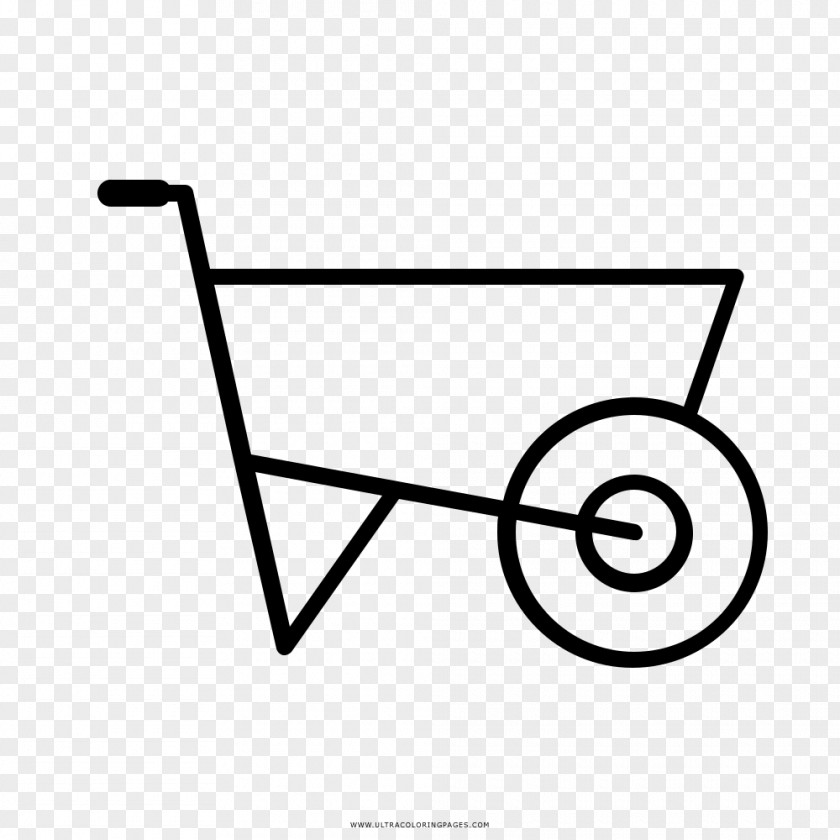 Wheel Barrow Wheelbarrow Drawing Coloring Book Clip Art PNG