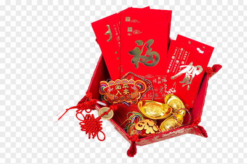 Chinese New Year Arrangement Of Handmade Jewelry Calendar Party Traditional Holidays PNG