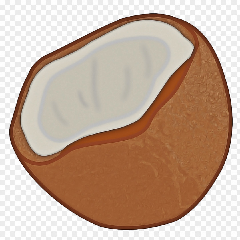 Ear Wood Brown Tan Beige Plate PNG