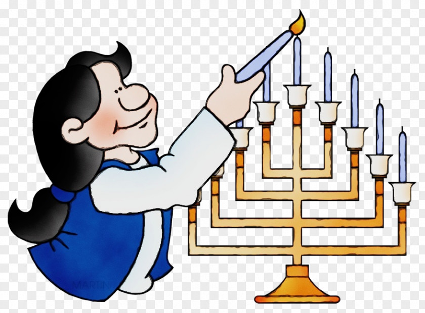 Holiday Candle Holder Hanukkah PNG