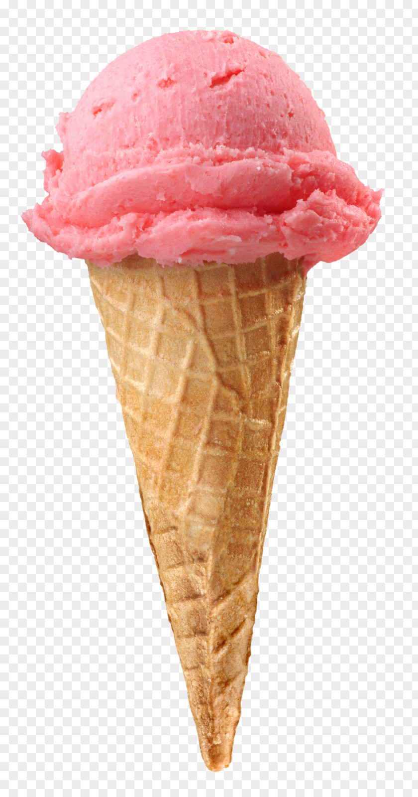 Ice Cream Cones Strawberry Sundae PNG