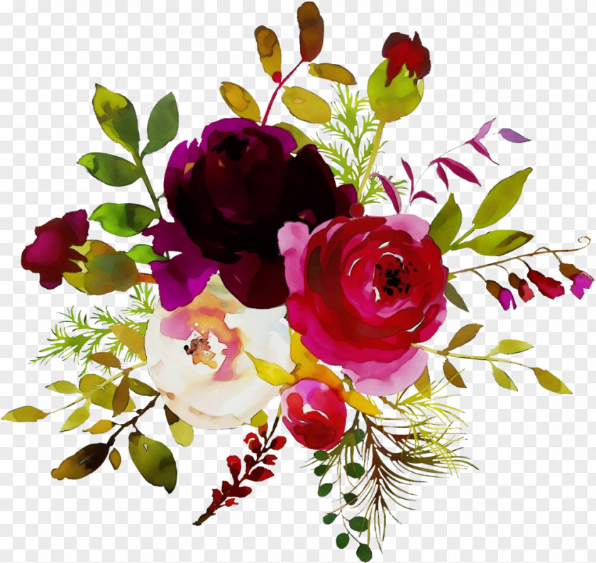 Pink Flower Arranging Rose PNG