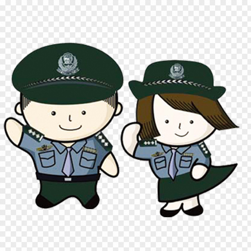 Police Elements Officer Cartoon Peoples Of The Republic China Internet Public Security PNG