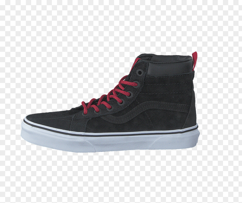 Red Black Vans Shoes For Women Skate Shoe Sports Suede Sportswear PNG