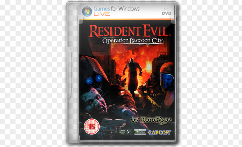 Resident Evil: Operation Raccoon City Evil 6 Xbox 360 Video Game PNG