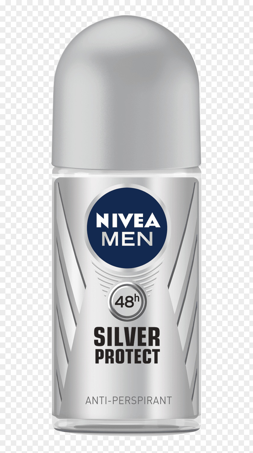 Anti Bacteria Deodorant Nivea Silver Antitranspirant Fluid Ounce PNG