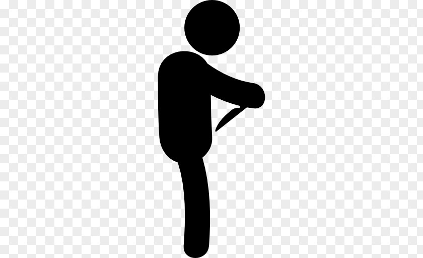 Back Pain Silhouette Person PNG
