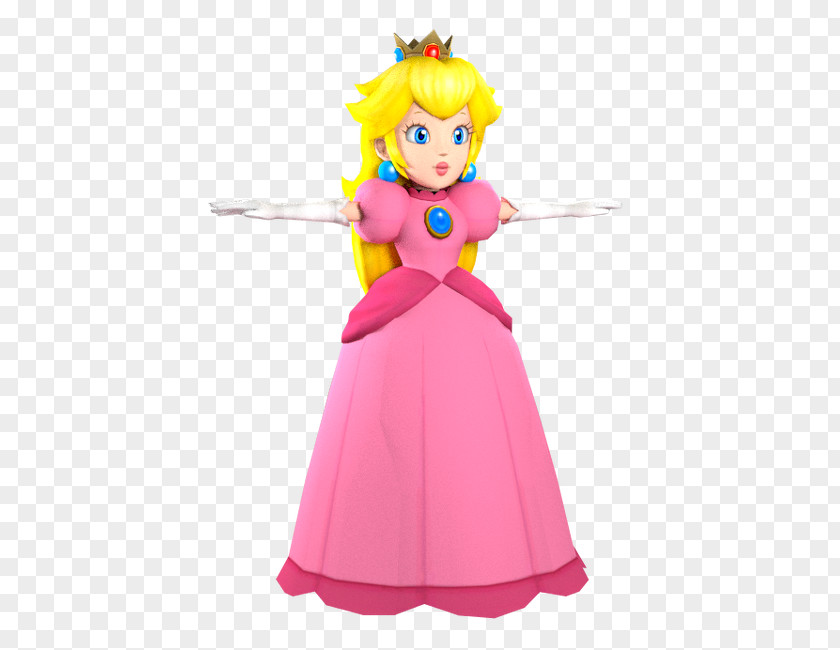 Mario Bros Super Galaxy 2 Bros. Princess Peach PNG
