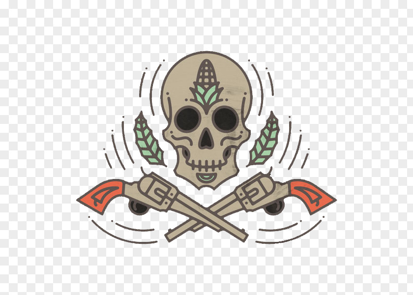 Skull Logo Bone Marrow Euclidean Vector PNG