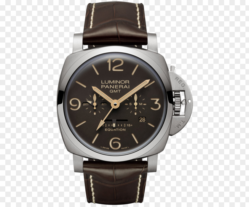 Watch Panerai Equation Of Time Greenwich Mean Zone Complication PNG