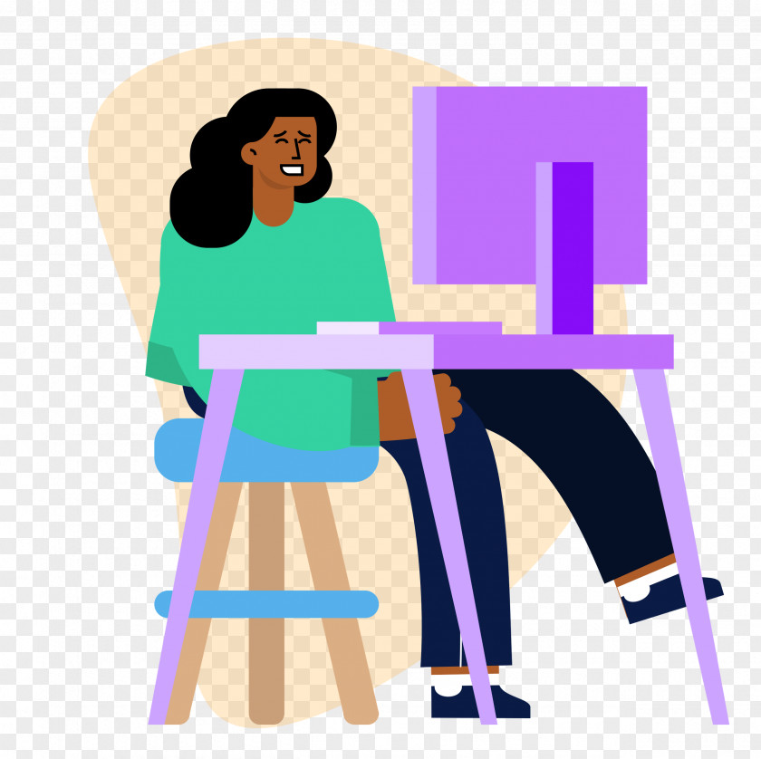 Working Work Desk PNG