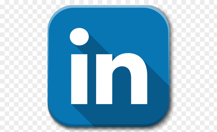 Apps Linkedin Blue Area Text Brand PNG