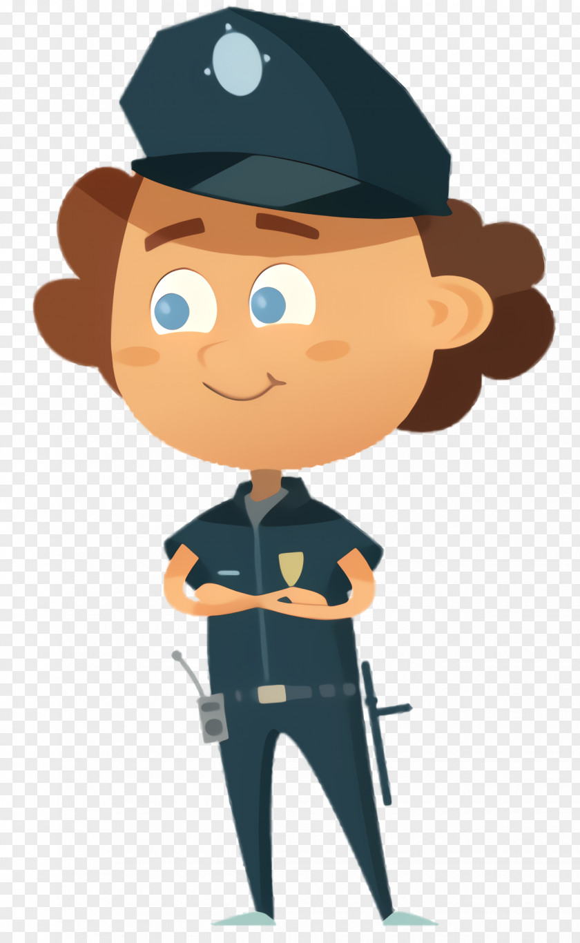 Big Ear Tutu Character Police Cartoon PNG