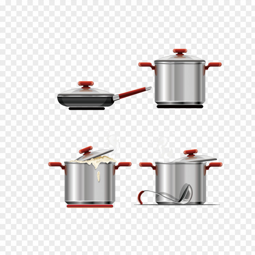 Cooking Pot Cookware And Bakeware Kitchen Utensil Clip Art PNG