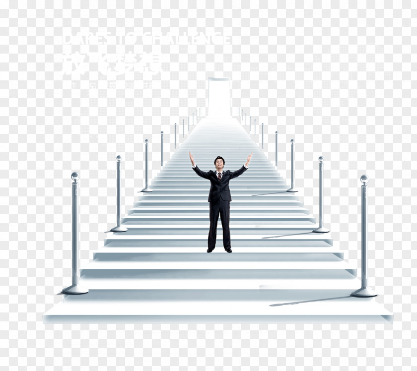 Fly The Dream Stairs More On Enterprise Display Material PNG
