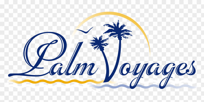 Foreign Logo Design PALM VOYAGES PNG