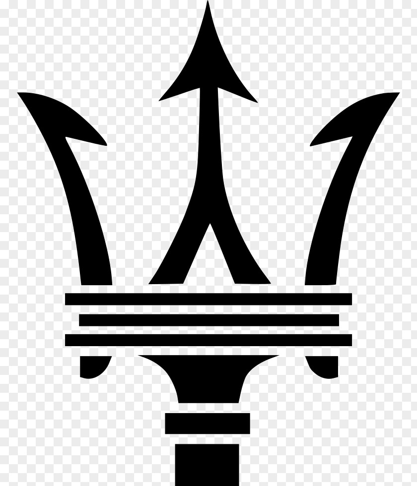 Maserati Car Logo Vector Graphics Decal PNG